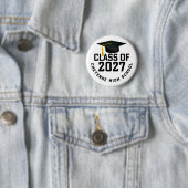Letterman Abschlussklasse 2027 Diplomierung Button (Beispiel)