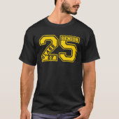 LETTERMAN CLASS OF 2025 SENIOR SWAG GOLD SENIOR T-Shirt (Vorderseite)