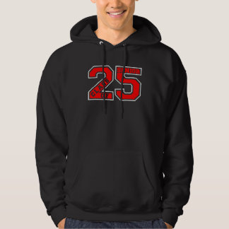 LETTERMAN CLASS OF 2025 SENIOR SWAG  RED  SENIOR C HOODIE