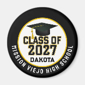 Letterman Class of 2027 Graduation Magnet (Vorne)
