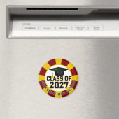 Letterman Class of 2027 Graduation Magnet (In Situ (Geschirrspüler))