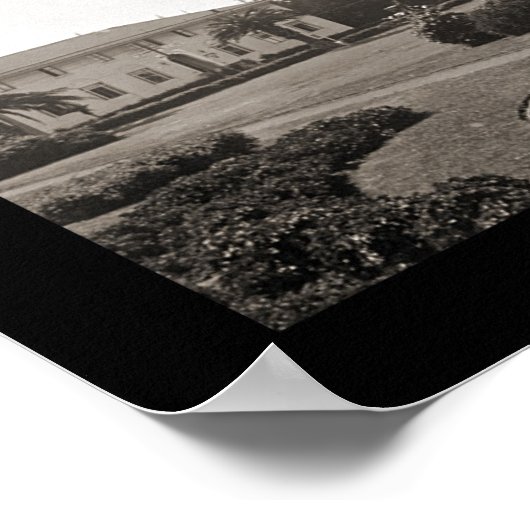 Letterman Hospital San Francisco Foto 1920 Poster (Ecke)