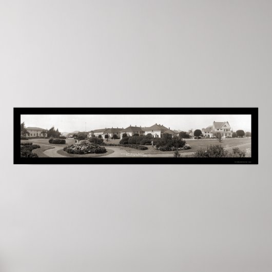 Letterman Hospital San Francisco Foto 1920 Poster (Vorne)