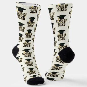 Letterman-Klasse des Abschlusses 2026 Socken