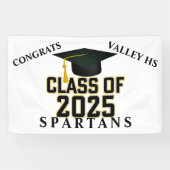 Letterman-Klasse von 2025 Banner (Horizontal)