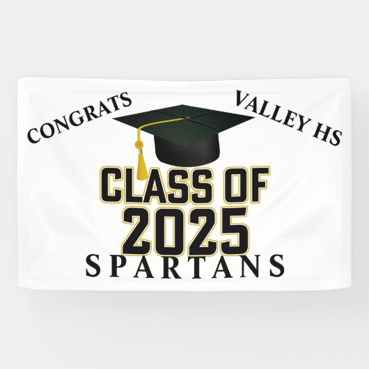 Letterman-Klasse von 2025 Banner (Horizontal)