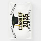 Letterman-Klasse von 2025 Banner (Vertikal)