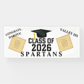 Letterman-Klasse von 2026 Banner (Horizontal)