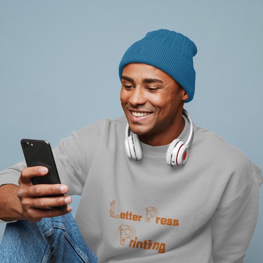 Letterpress-Druck T-Shirt