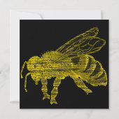 Letterpresse Einladung (Rückseite)