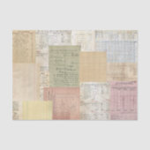 Letters and Ledgers Tissue Paper Seidenpapier (Vorderseite)