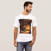 Letters by the Fire – A Quiet Holiday Moment T-Shirt (Vorne ganz)
