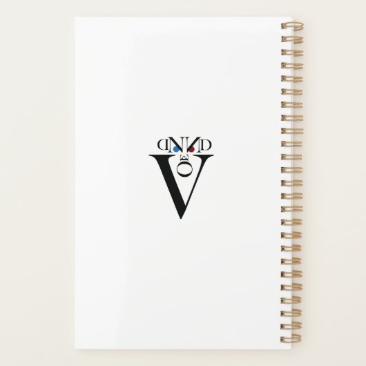 Letters Face Planner Planer (Rückseite)