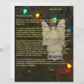 Letters from Santa Gold Angel Lights Name (Vorderseite)