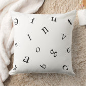 Letters Kissen (Decke)