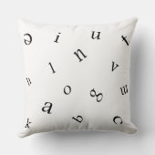 Letters Kissen (Rückseite)