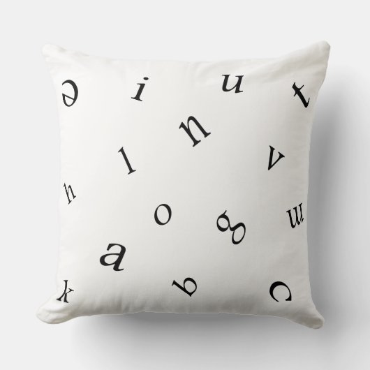 Letters Kissen (Vorderseite)