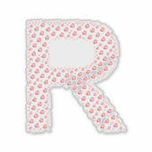 LETTERS MADE UP OF HEARTS AUFKLEBER (Vorderseite)