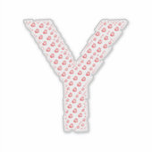 LETTERS MADE UP OF HEARTS AUFKLEBER (Vorderseite)