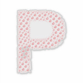 LETTERS MADE UP OF HEARTS AUFKLEBER (Vorderseite)