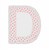 LETTERS MADE UP OF HEARTS AUFKLEBER (Vorderseite)