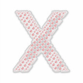 LETTERS MADE UP OF HEARTS AUFKLEBER (Vorderseite)