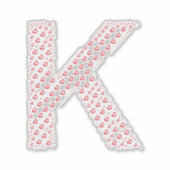 LETTERS MADE UP OF HEARTS AUFKLEBER (Vorderseite)