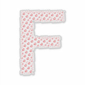 LETTERS MADE UP OF HEARTS AUFKLEBER (Vorderseite)