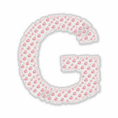 LETTERS MADE UP OF HEARTS AUFKLEBER (Vorderseite)