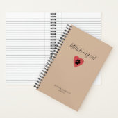 Letters to My Cat Memorial Journal Warm Beige Notizblock (Innen)