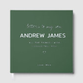 Letters To My Custom Grief Loss Sympathy Journal Gästebuch (Vorderseite)