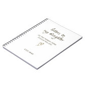 Letters to My Daughter – Personalized Letter Notizblock (Linke Seite)