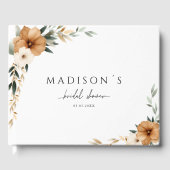 Letters to the Bride - Boho Bridal Shower Gästebuch (Vorderseite)