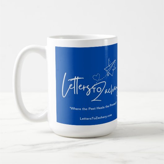 Letters To Zachary Ceramic Coffee Mug Kaffeetasse (Links)