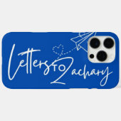 Letters To Zachary iPhone 16 Pro Max case (Rückseite (Horizontal))