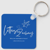 Letters To Zachary Keychain Schlüsselanhänger (Rückseite)