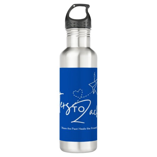 Letters To Zachary Stainless Steel Water Bottle Edelstahlflasche (Vorderseite)