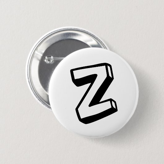 LetterZ Button (Vorne & Hinten)