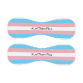 #LetThemPlay Transgender Athleten - Trans-Flagge Baseball (Paneele)