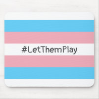 #LetThemPlay Transgender Athleten - Trans-Flagge