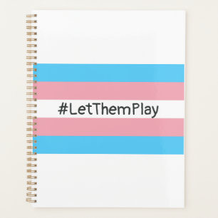 #LetThemPlay Transgender Athleten - Trans-Flagge Planer