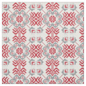 Lettisch Auseklis Folk Art geometrischer Medaillon Stoff (Muster)