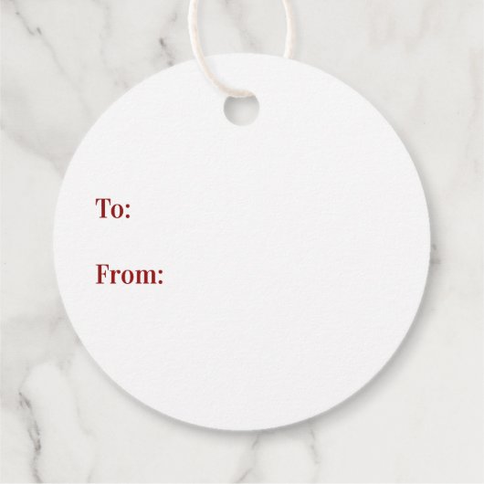 Lettisch frohe Weihnachten, Custom Geschenkanhänger (Rückseite)