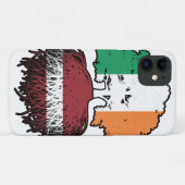 Lettisch Irish Ireland Tree Roots Flag Case-Mate iPhone Hülle (Rückseite (Horizontal))