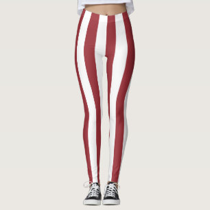Lettische Farben für nationale Flaggen vertikal ge Leggings