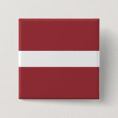 Lettische Flagge Button (Vorderseite)