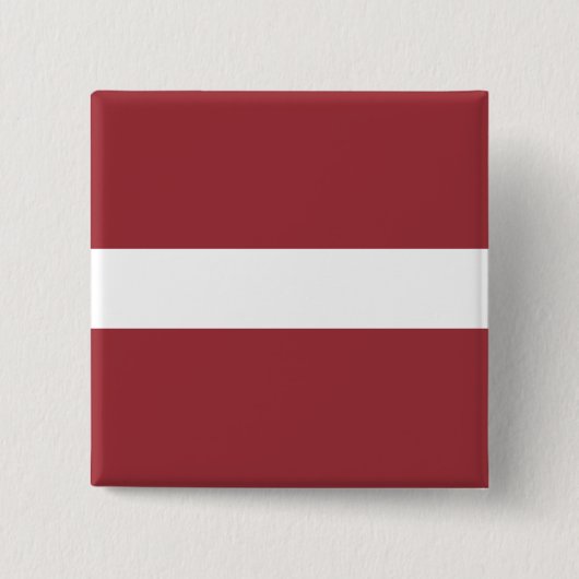 Lettische Flagge Button (Vorderseite)