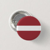 Lettische Flagge Button (Vorne & Hinten)