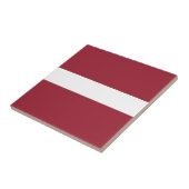 Lettische Flagge Fliese (Seite)