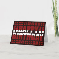 Lettische Flagge Geburtskarte